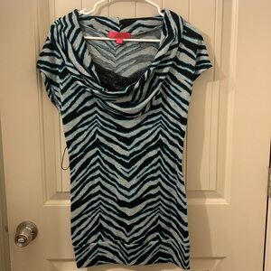 Almost Famous Animal Print Tunic